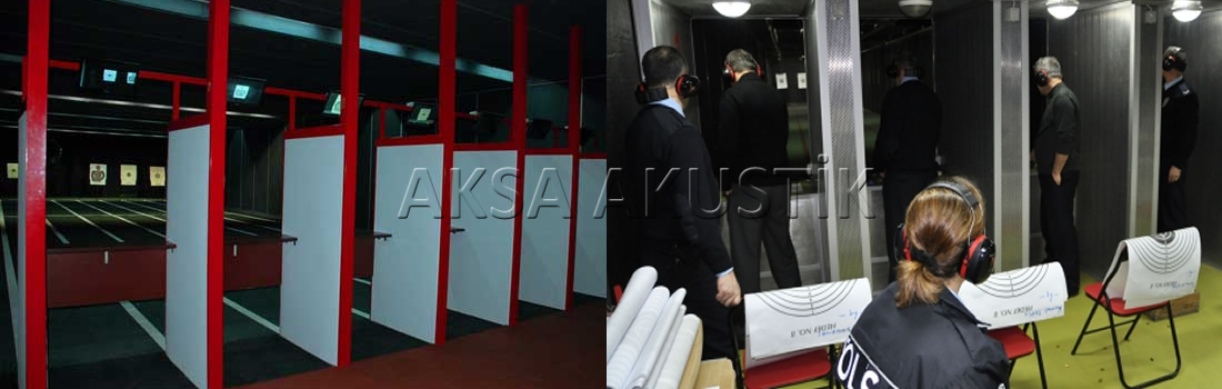 Atış Poligonu Ses İzolasyonu Atış Poligonu Ses İzolasyonu